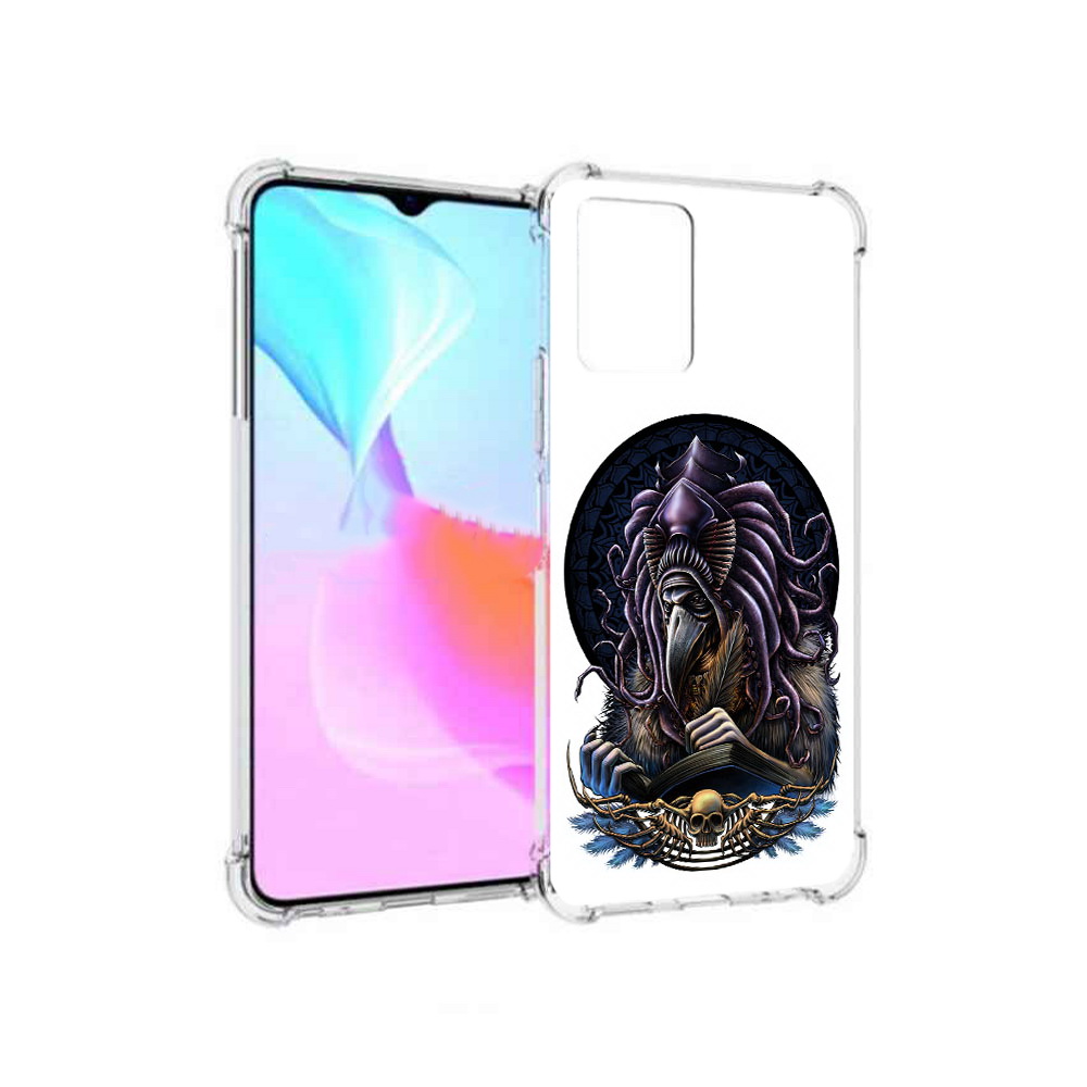 

Чехол MyPads Tocco для Vivo Y33s умный ворон (PT226981.417.650), Прозрачный, Tocco