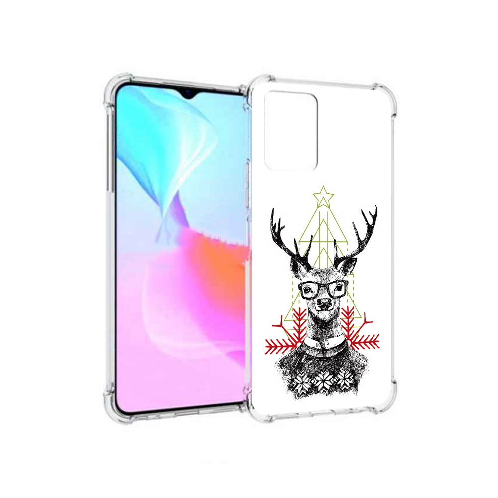

Чехол MyPads Tocco для Vivo Y33s умный олень (PT226981.417.652), Прозрачный, Tocco