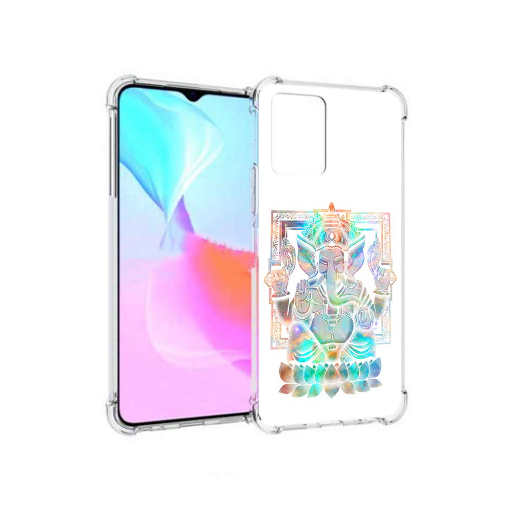 

Чехол MyPads Tocco для Vivo Y33s умный слон (PT226981.417.654), Прозрачный, Tocco