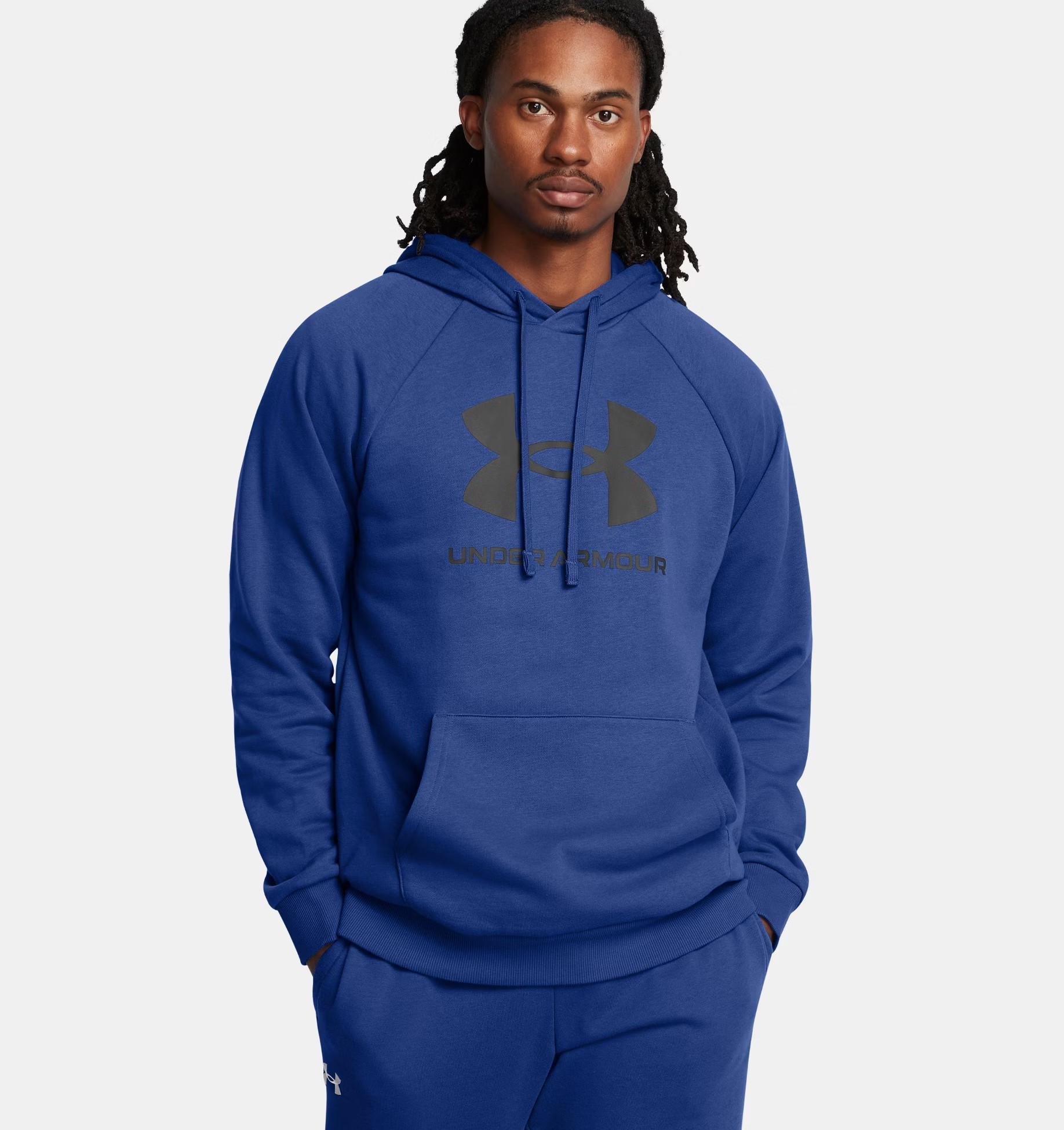 Толстовка мужская Under Armour 1379758 синяя 3XL 7790₽