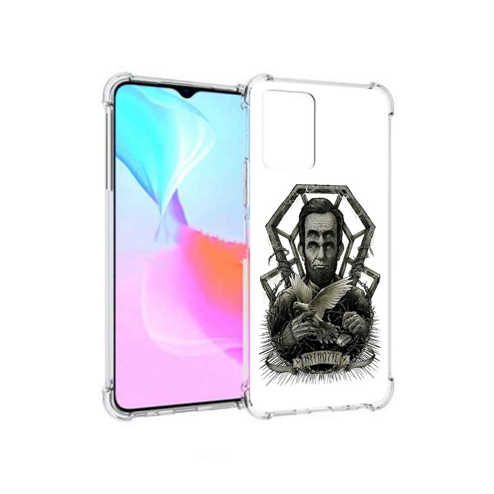 

Чехол MyPads Tocco для Vivo Y33s франклин абстракция (PT226981.417.662), Прозрачный, Tocco