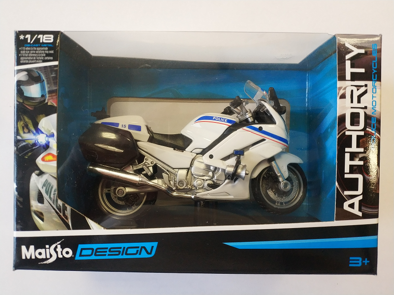 Мотоцикл Maisto 118 YAMAHA FJR 1300A (32306) maisto 1 18 2018 yamaha mt07 static die cast vehicles collectible hobbies motorcycle model toys