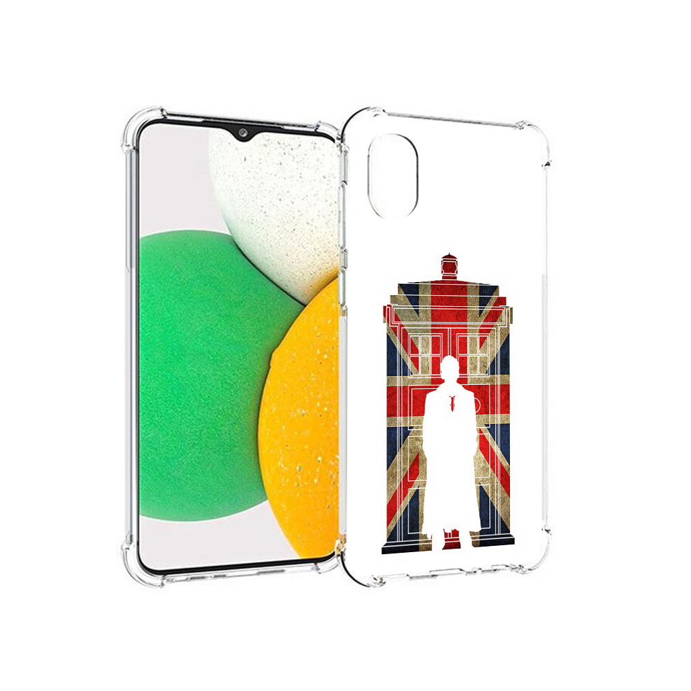 

Чехол MyPads Tocco для Samsung Galaxy A03 Core шерлок холмс (PT224480.538.699), Прозрачный, Tocco