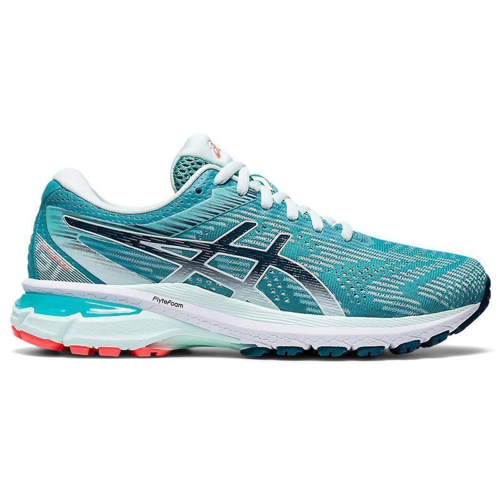 фото Кроссовки женские asics gt-2000 1012a591 голубые 6.5 us