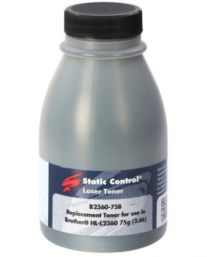 

Тонер Static Control B2360-75B, Черный