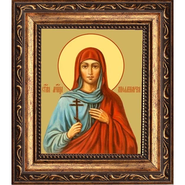 

Аполлинария Святая мученица. Икона на холсте.