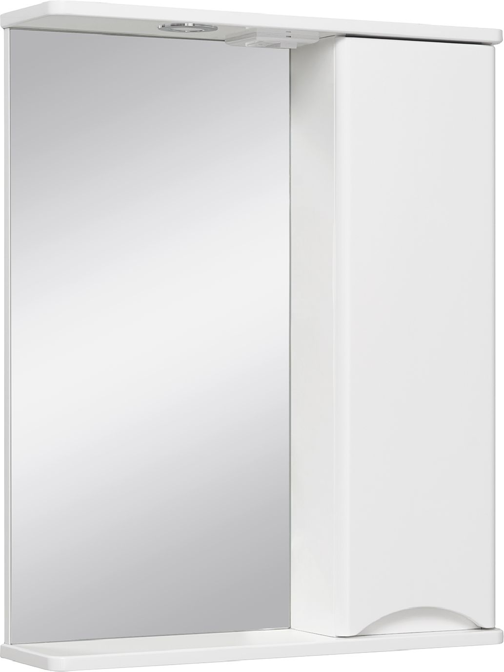 

Шкаф зеркальный афина 60 белый 60х75х16 00-00001171