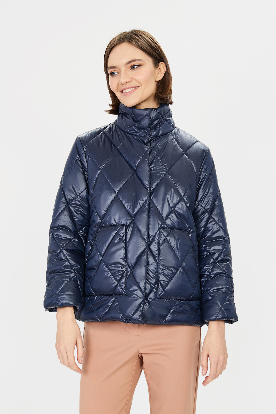 

Куртка женская Baon B031047 синяя XL, B031047