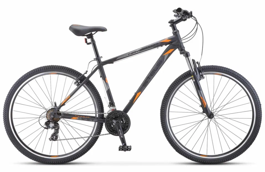 

Велосипед горный Stels Navigator 900 V F020 29" рама 19" черный матовый