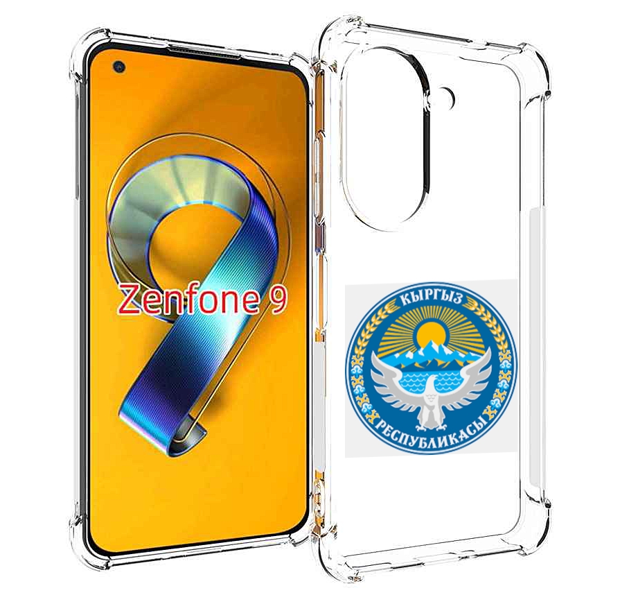

Чехол MyPads герб-киргизия для Asus Zenfone 9 (AI2202), Прозрачный, Tocco