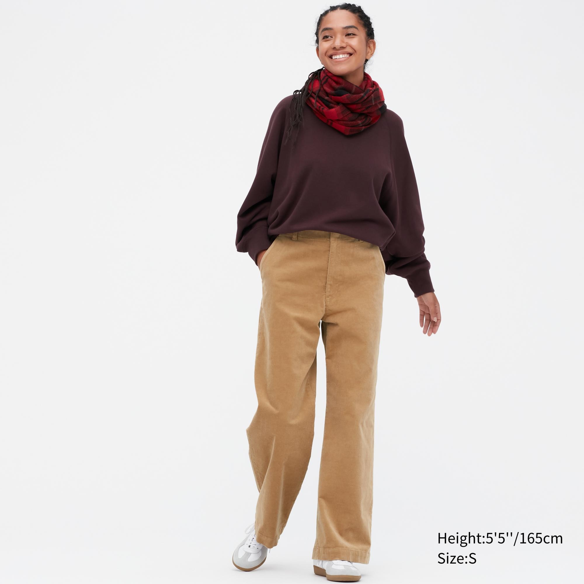 

Брюки женские UNIQLO 452356COL32 бежевые L (доставка из-за рубежа), 452356COL32
