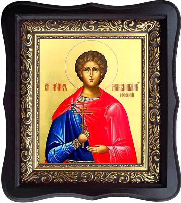 

Максимилиан Ефесский Святой. Икона на холсте.
