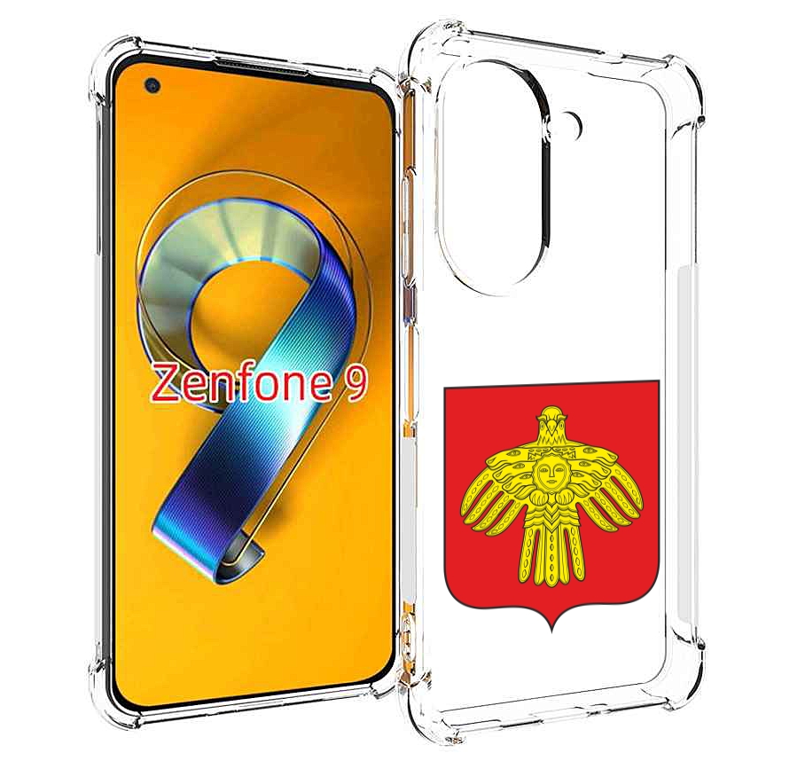 

Чехол MyPads герб-коми-сыктывкар для Asus Zenfone 9 (AI2202), Прозрачный, Tocco