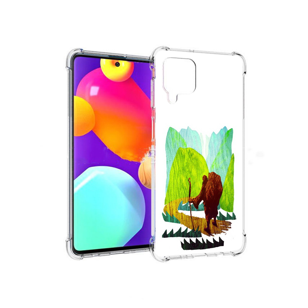 

Чехол MyPads Tocco для Samsung Galaxy M62 Лесная тропа (PT158430.541.106), Прозрачный, Tocco