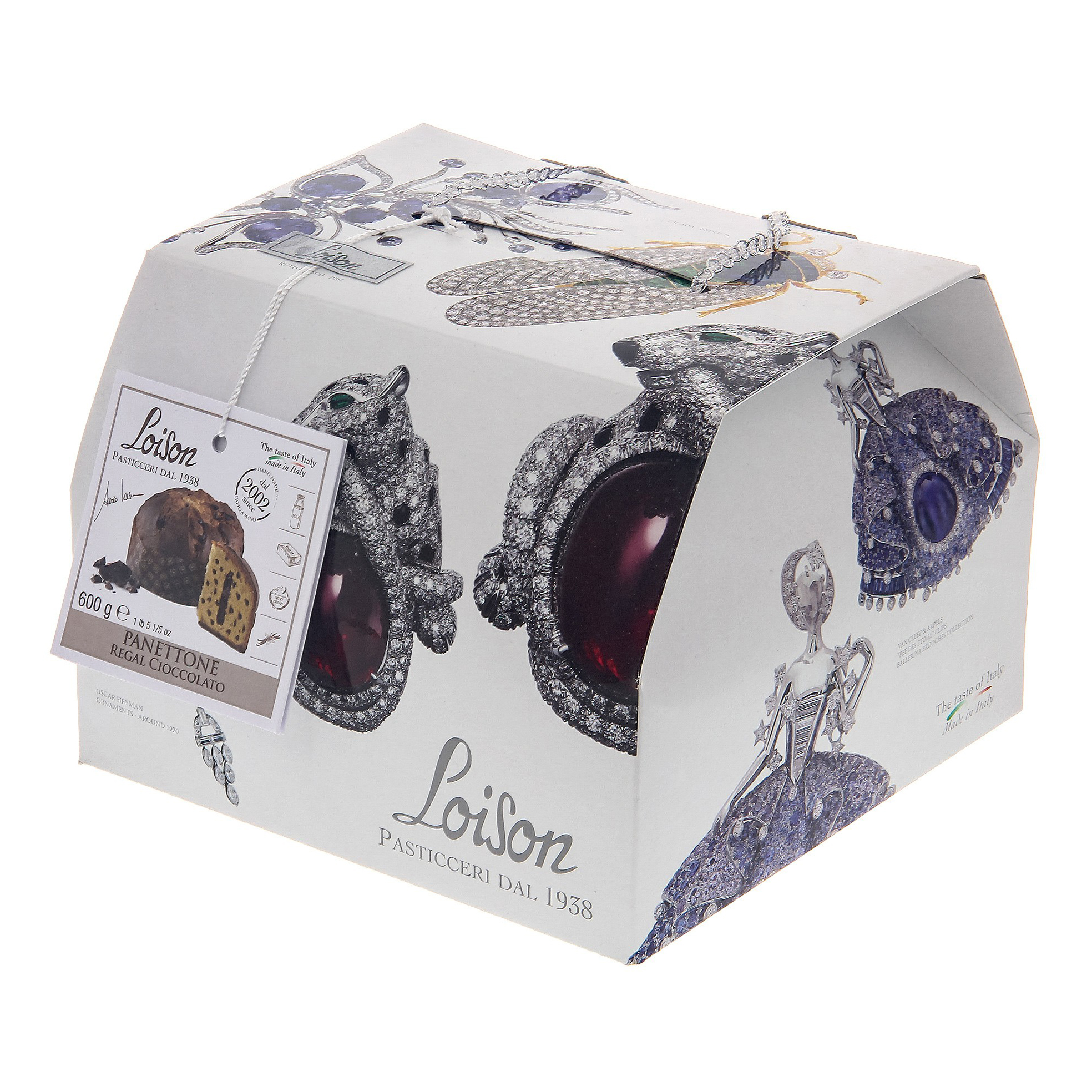 

Кекс Loison Panettone Regal Cioccolato с шоколадный кремом 600 г