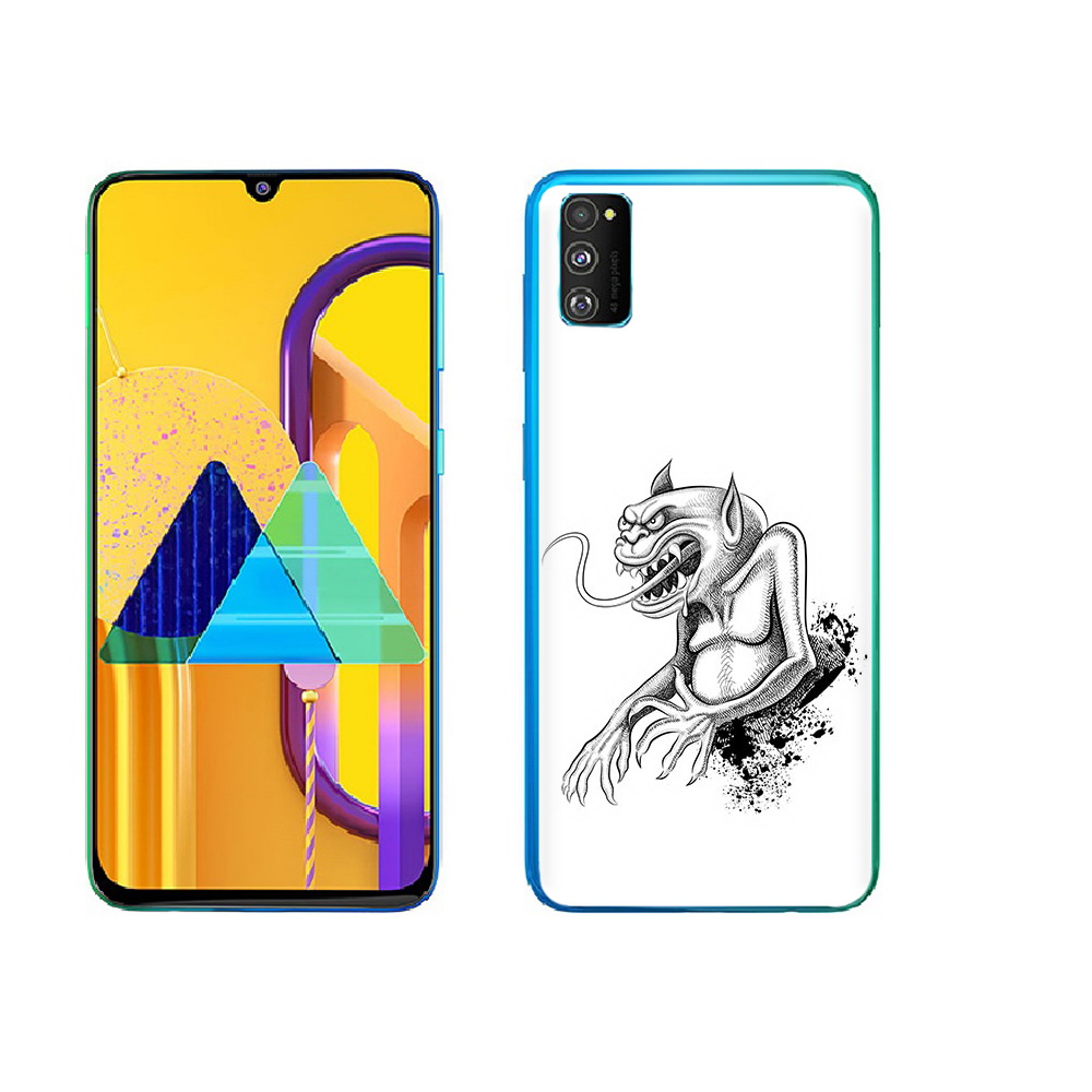 

Чехол MyPads Tocco для Samsung Galaxy M23 чорт (PT227329.604.692), Прозрачный, Tocco