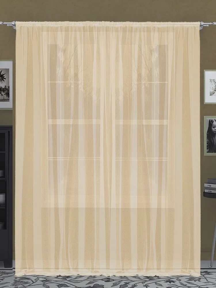 

Тюль гостиный Паутинка 500x240см