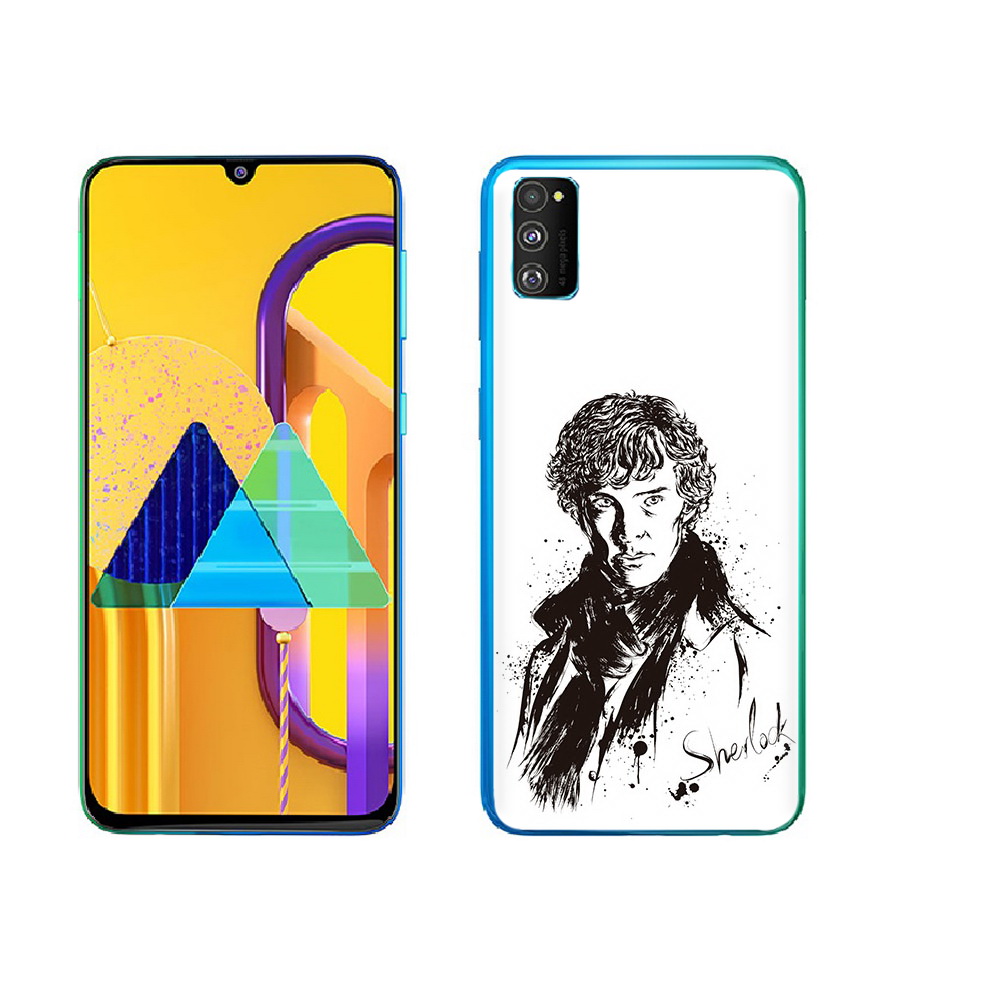 Чехол MyPads Tocco для Samsung Galaxy M23 шерлок холмс портрет (PT227329.604.698)
