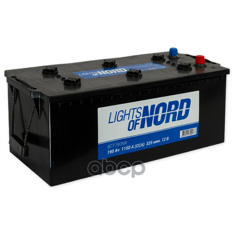 Аккумулятор Lights Of Nord 190 А/Ч L+ 513x223x217 En1 150 А LIGHTS OF NORD арт. 6CT-190.3N