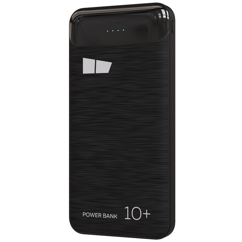 

Внешний аккумулятор More choice 10000mAh 2USB 2.1A PB33-10 Black, PB33-10