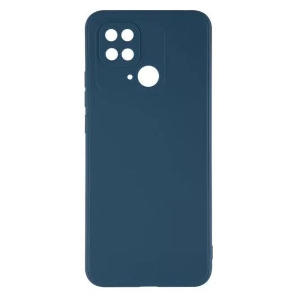 Чехол iBox для Xiaomi Redmi 10C Silicone Blue УТ000031157