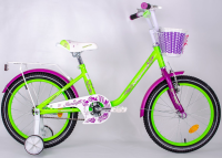 фото Велосипед nrg bikes flamingo 18 green/violet ут000013798