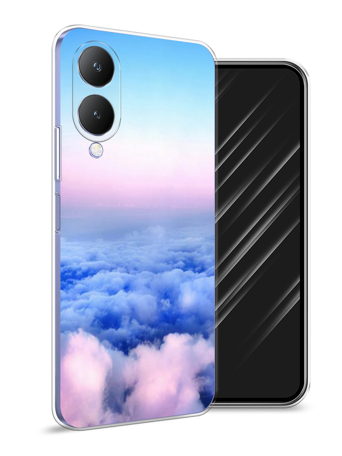 

Чехол Awog на Vivo Y17s "Облака", Голубой;розовый;бирюзовый, 269850-1