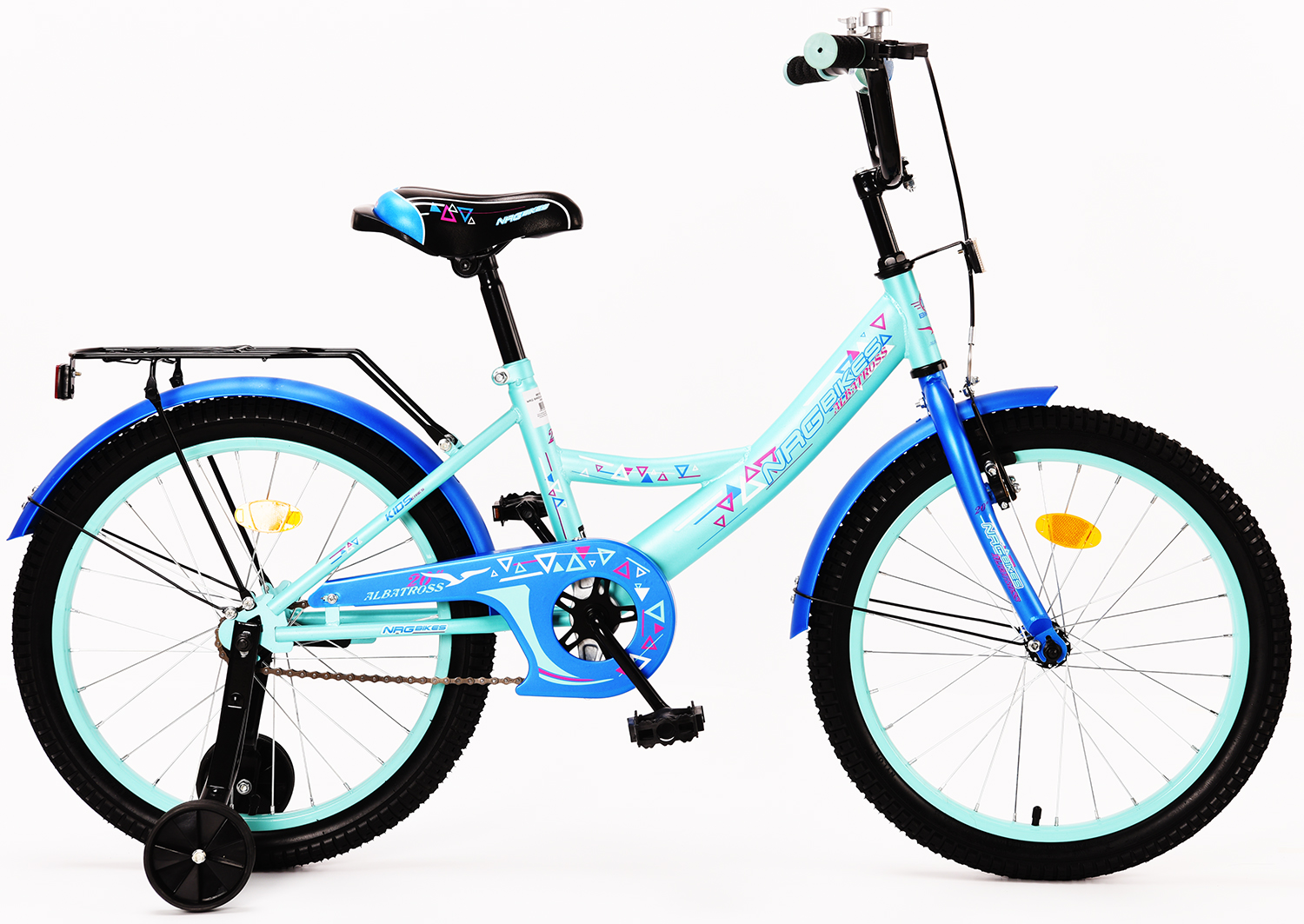 фото Велосипед nrg bikes albatros 20 mint/blue ут000013809