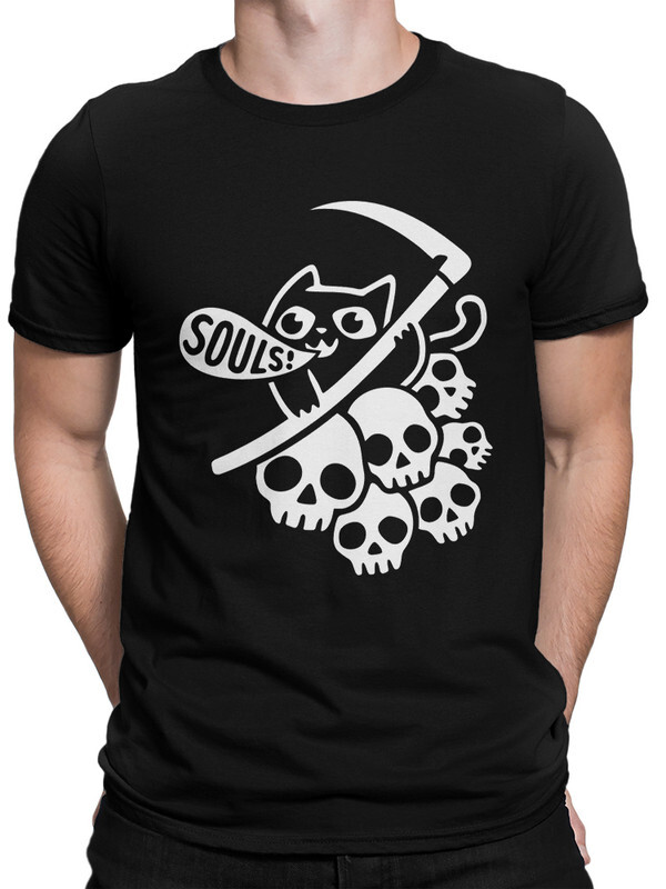 

Футболка мужская DreamShirts Studio Котик Похититель Душ 467-blackcat-2 черная S, Черный, Котик Похититель Душ 467-blackcat-2