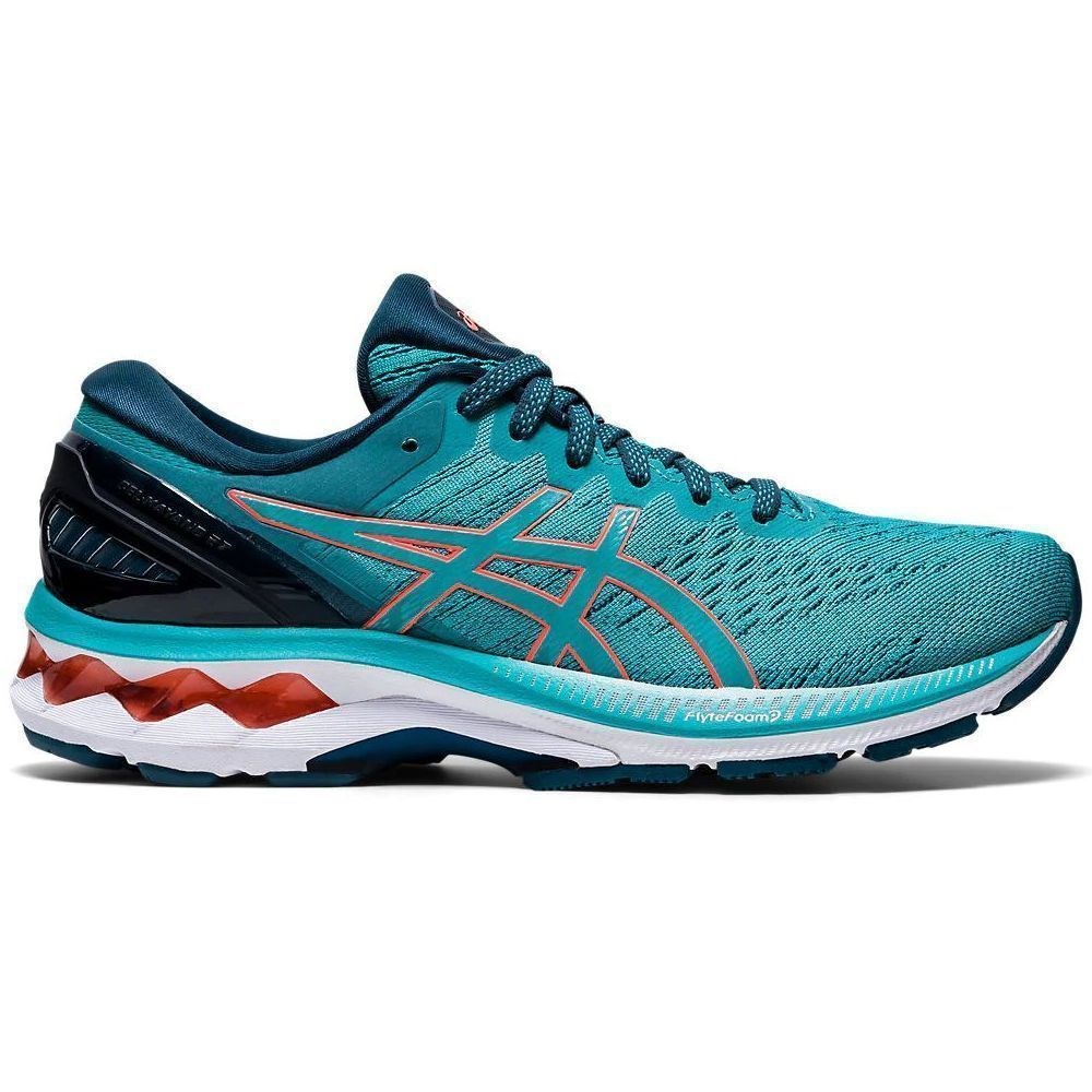 фото Кроссовки женские asics kayano 1012a649 голубые 5 us