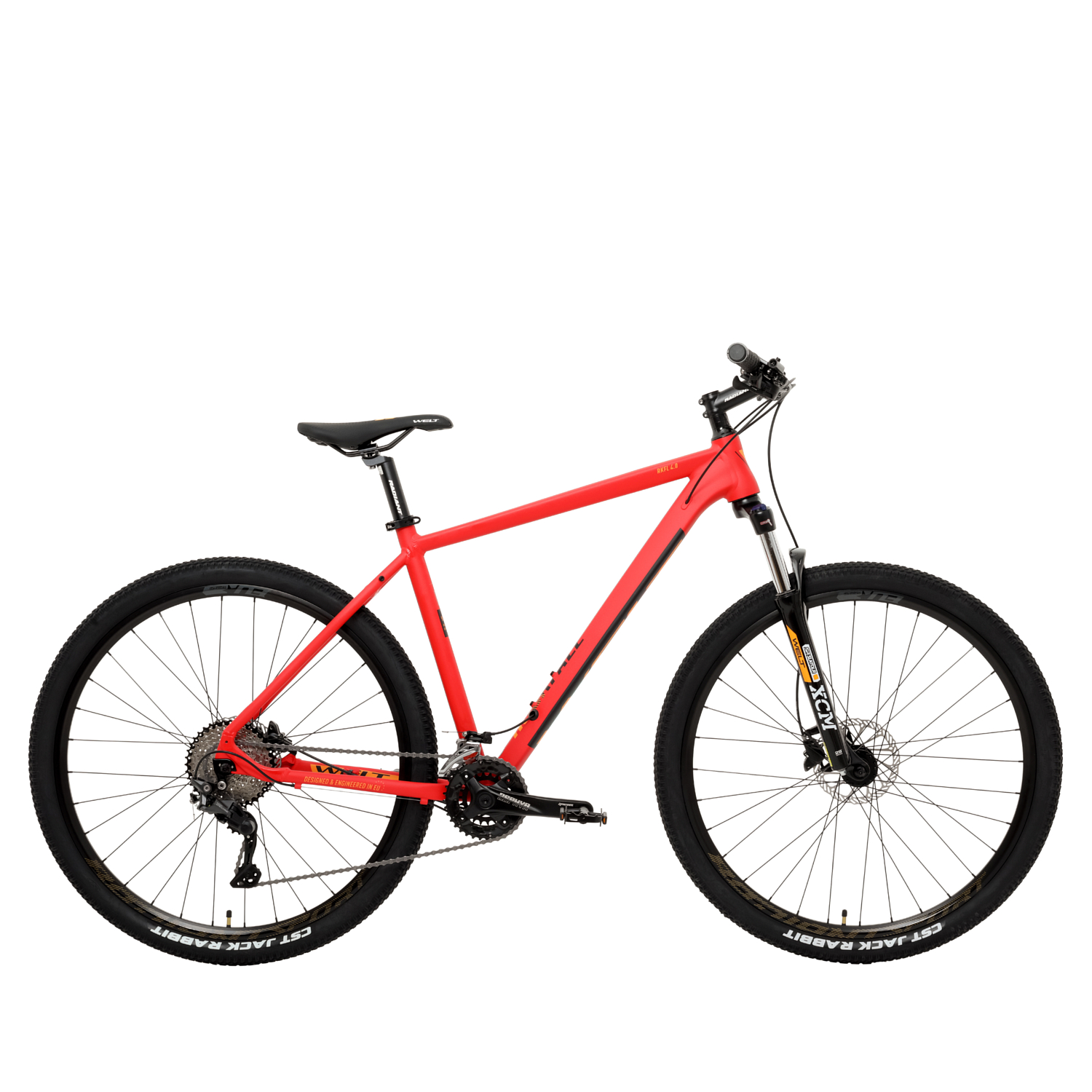 

Велосипед Welt Rockfall 4.0 29 2024 18" fire red, Красный