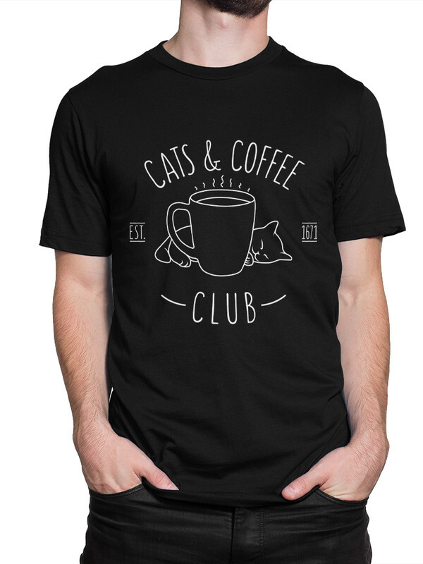 

Футболка мужская DreamShirts Studio Клуб Кофе и Котиков 470-catcoffee-2 черная M, Черный, Клуб Кофе и Котиков 470-catcoffee-2