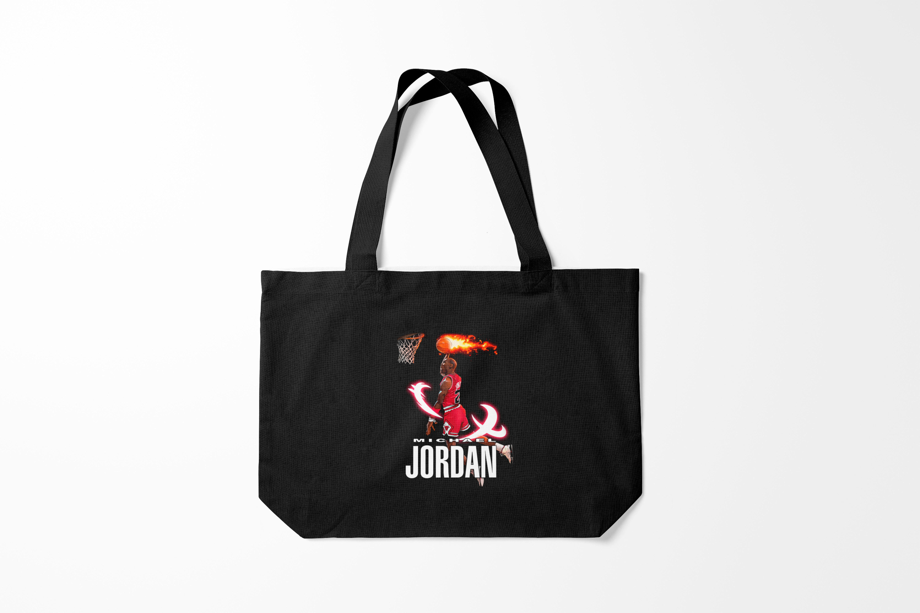 

Сумка шoппер унисекс Burnettie NBA MICHAEL JORDAN, черный, NBA MICHAEL JORDAN