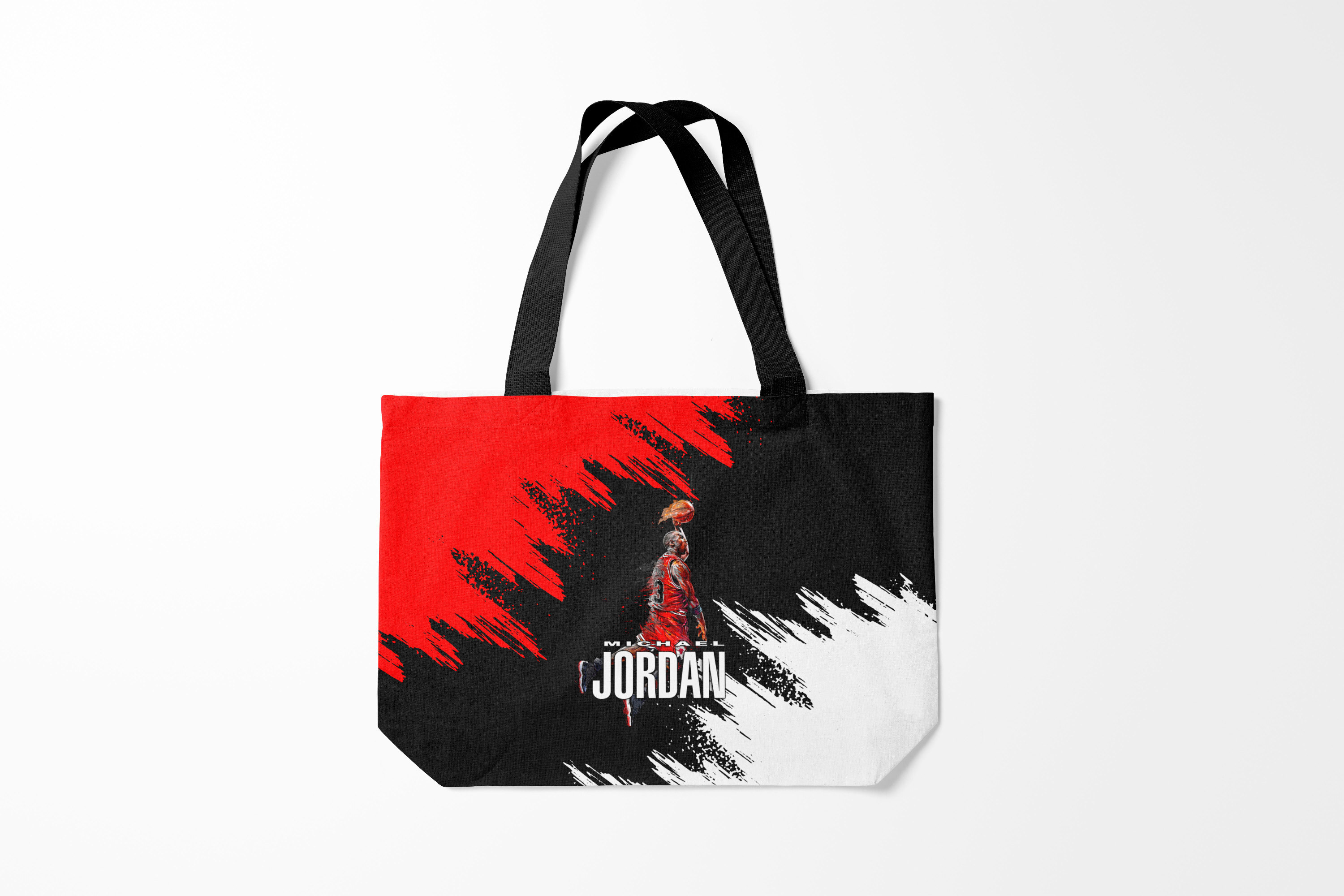 

Сумка шoппер унисекс Burnettie NBA MICHAEL JORDAN, черный, NBA MICHAEL JORDAN
