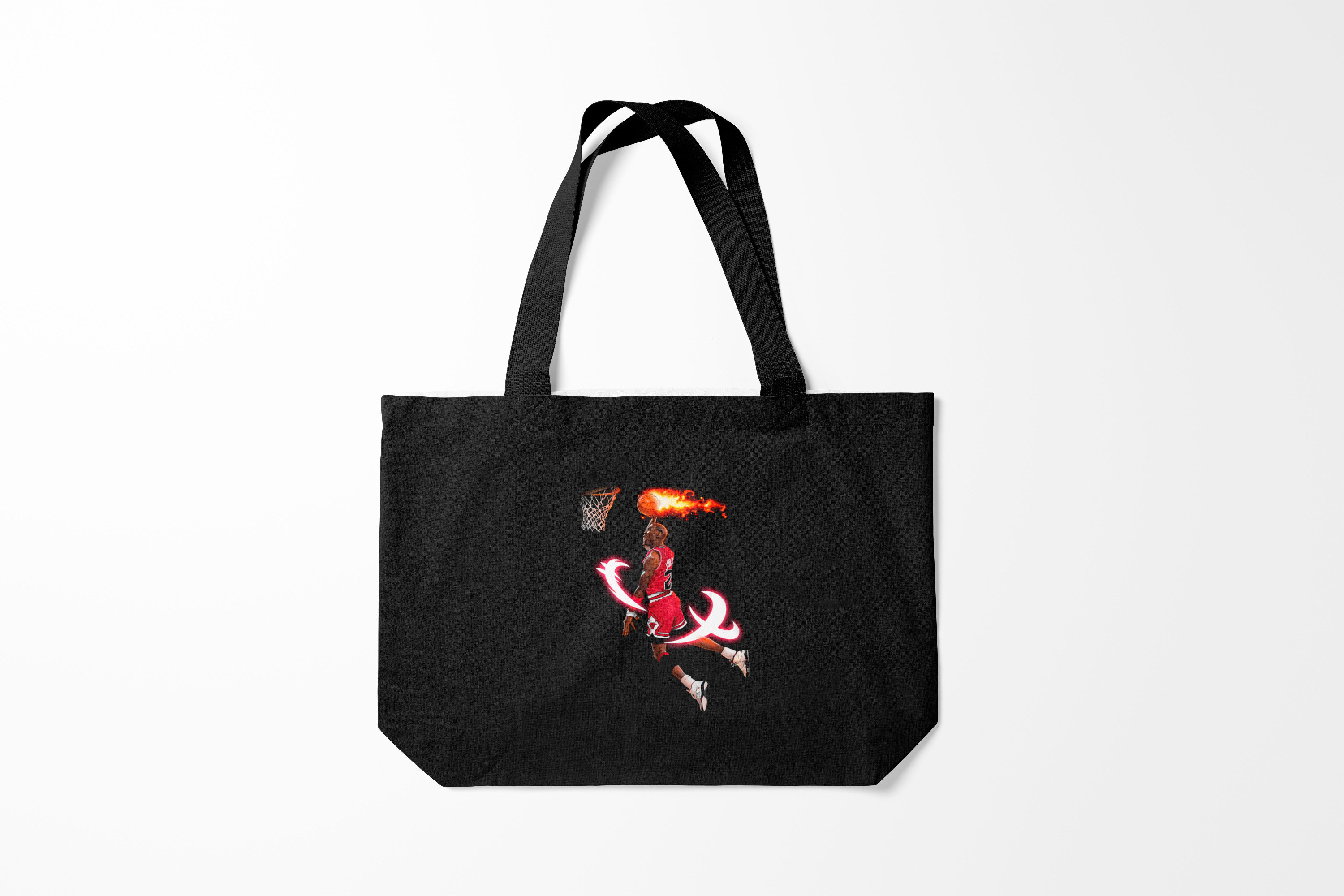 

Сумка шoппер унисекс Burnettie NBA MICHAEL JORDAN, черный, NBA MICHAEL JORDAN
