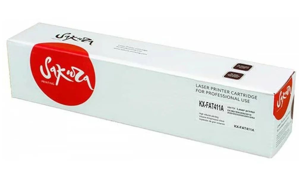 

Тонер-картридж для лазерного принтера SAKURA (SAKXFAT411A) черный, совместимый