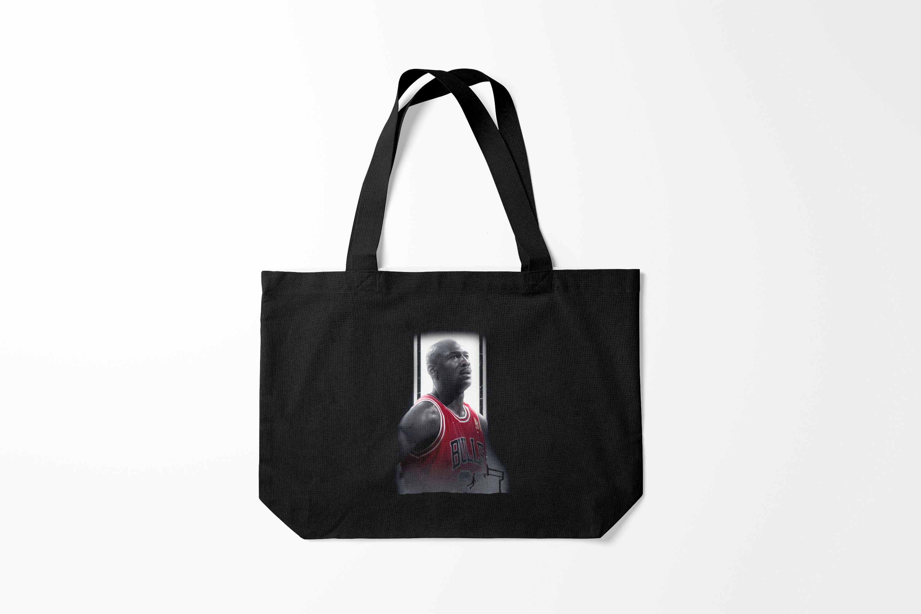 

Сумка шoппер унисекс Burnettie NBA MICHAEL JORDAN, черный, NBA MICHAEL JORDAN