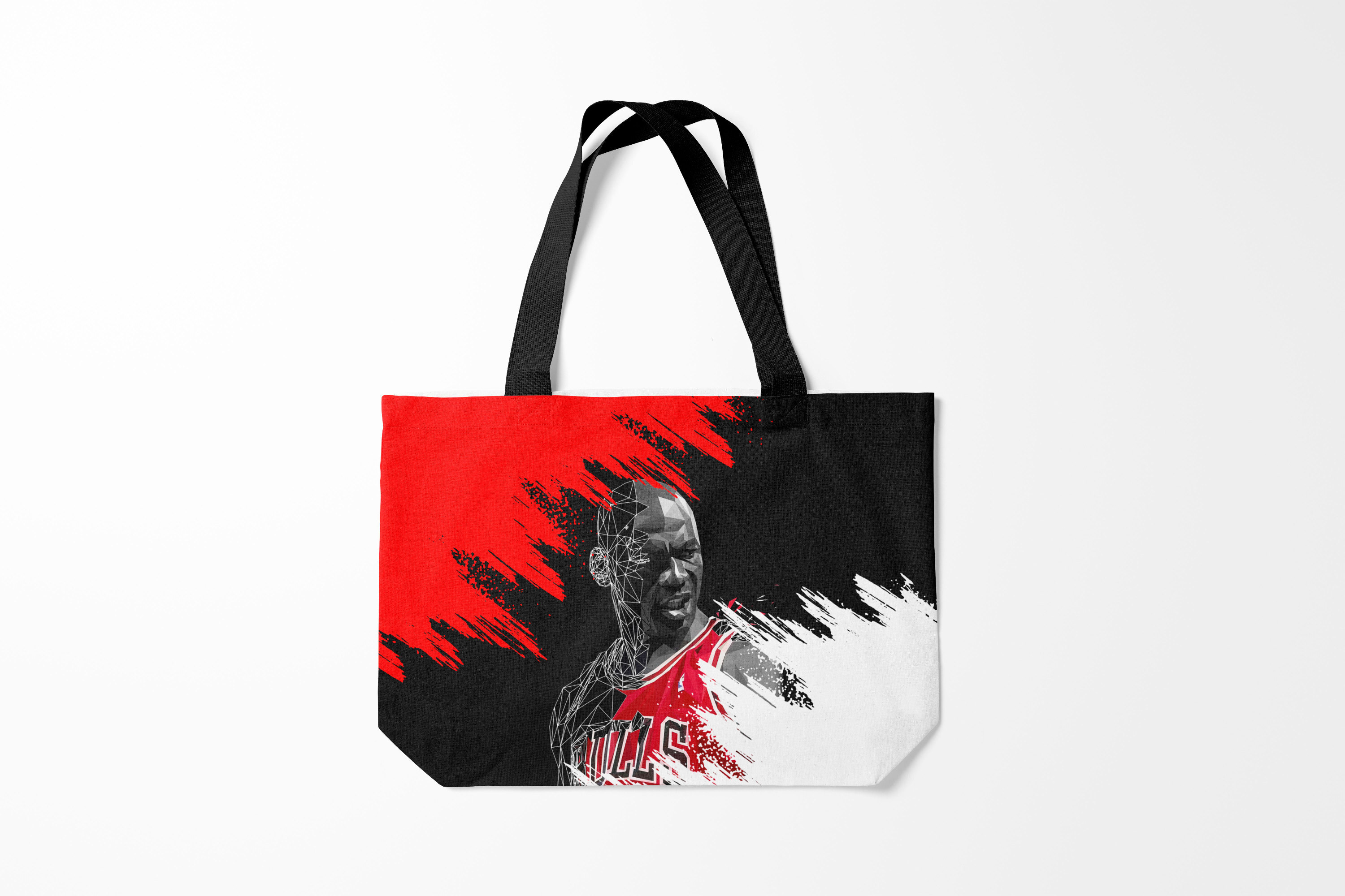 

Сумка шoппер унисекс Burnettie NBA MICHAEL JORDAN, черный, NBA MICHAEL JORDAN
