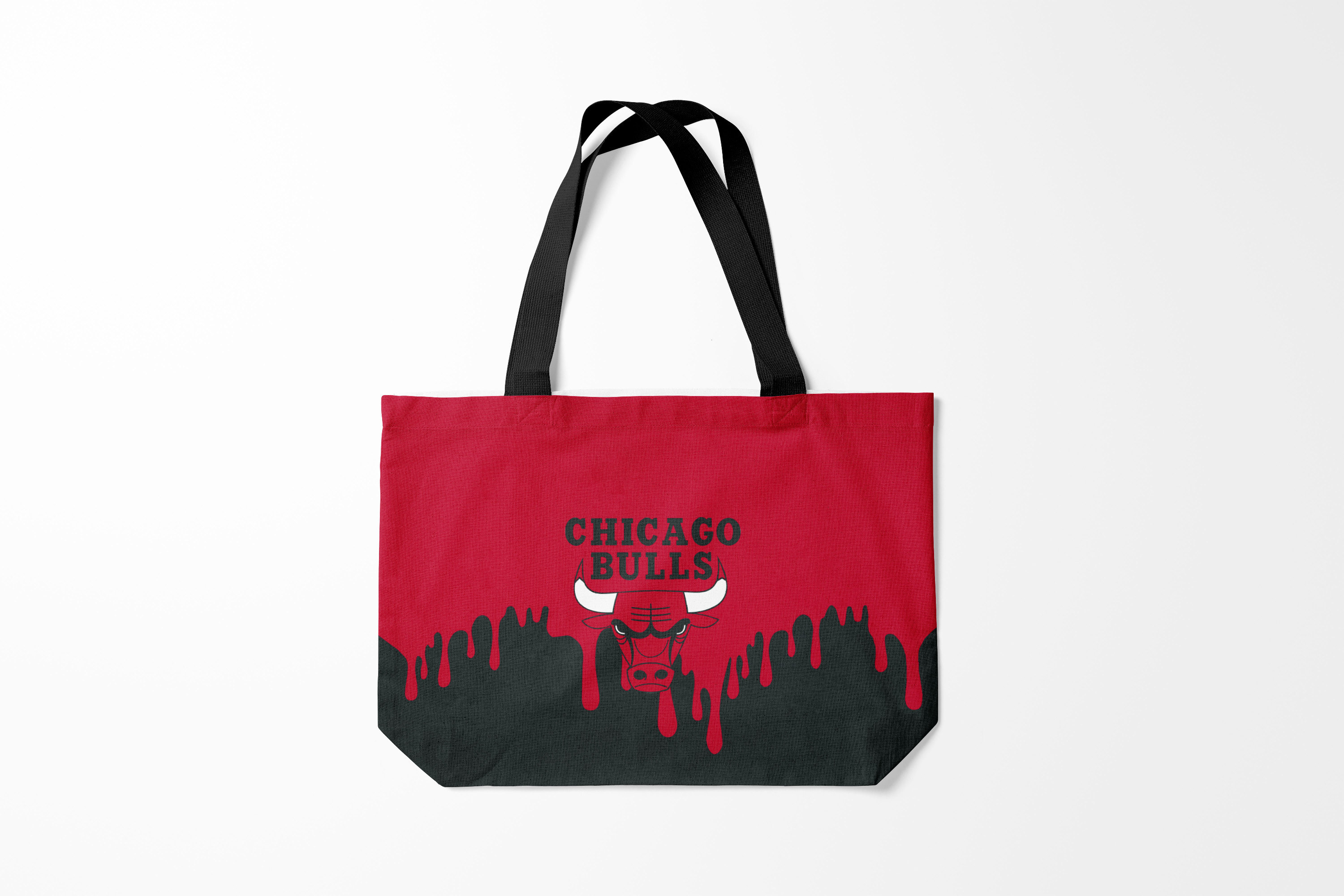 

Сумка шoппер унисекс Burnettie NBA Chicago Bulls., черный; красный, NBA Chicago Bulls.