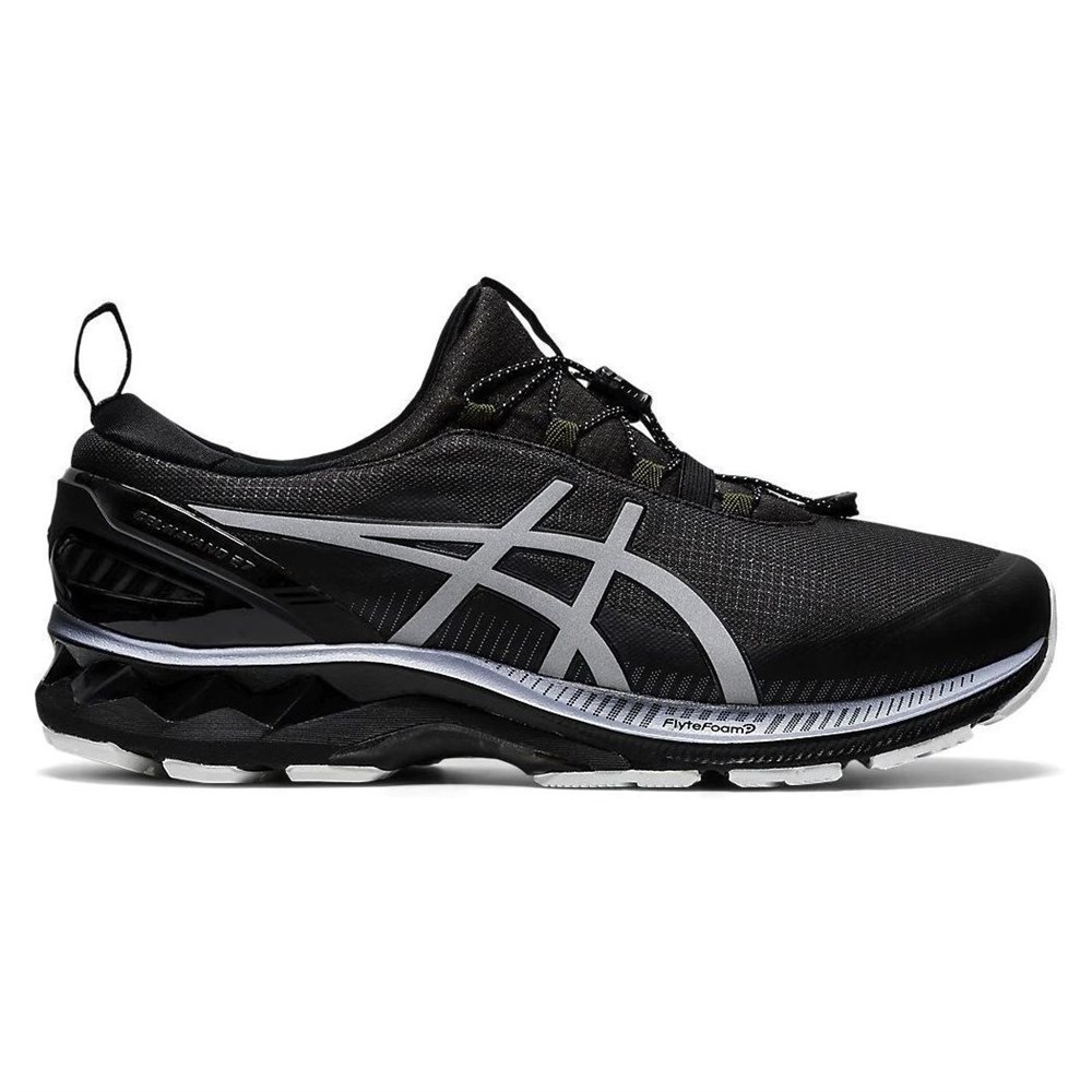 фото Кроссовки мужские asics kayano 1011a886 черные 7.5 us