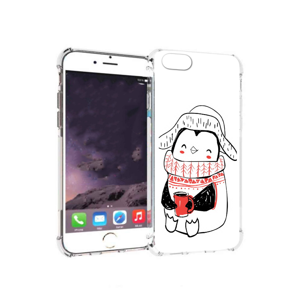 

Чехол MyPads Tocco для Apple iPhone 6 Милый пингвин (PT54043.605.115), Прозрачный, Tocco