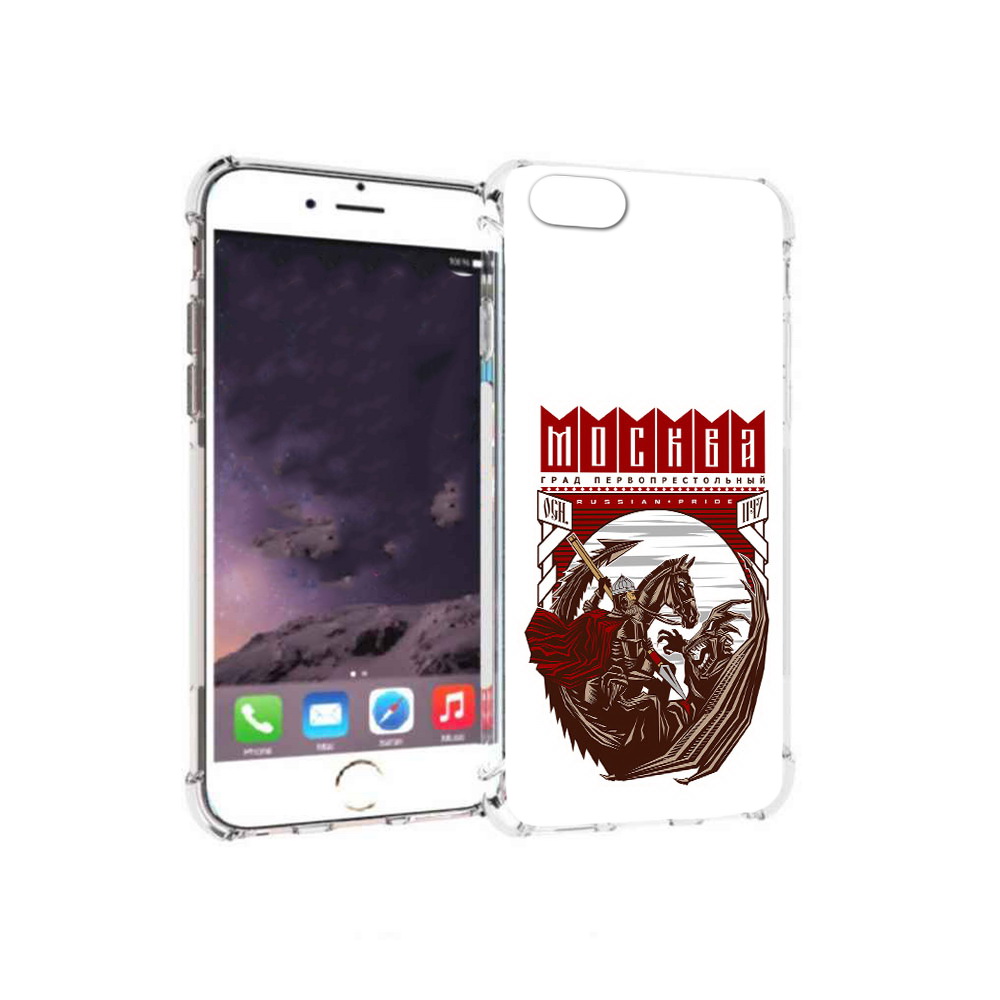 

Чехол MyPads Tocco для Apple iPhone 6 Москва Россия (PT54043.605.122), Прозрачный, Tocco