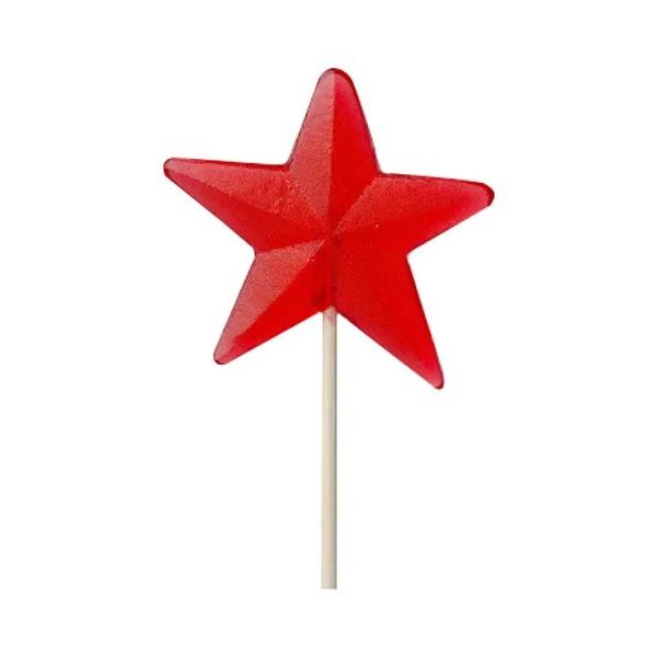 фото Леденец русконфета звездочка красная натуральная карамель 20 г
