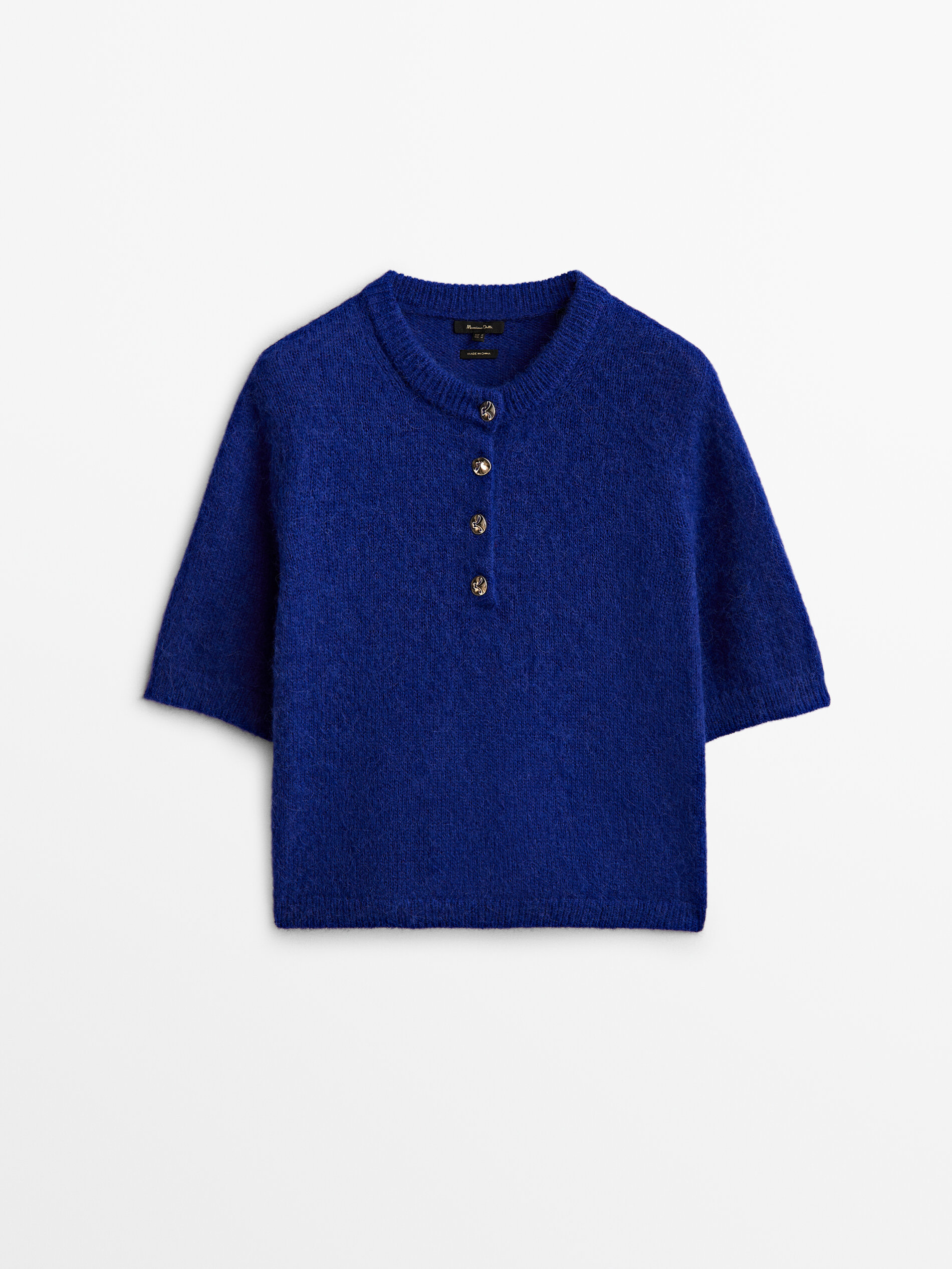 

Джемпер женский Massimo Dutti 05691634452 синий M, 05691634452