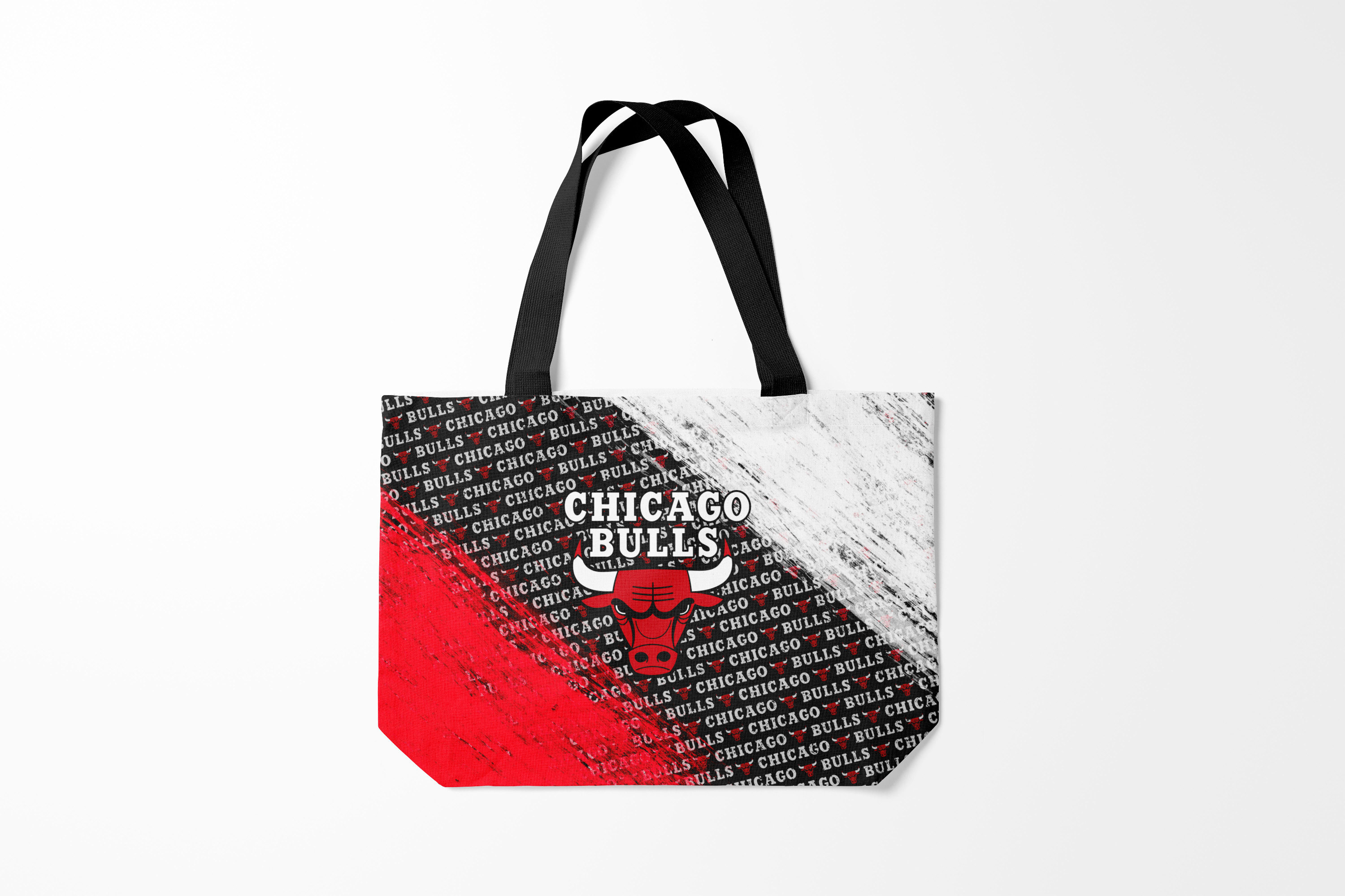 

Сумка шoппер унисекс Burnettie NBA CHICAGO BULLS 6, черный; красный, NBA CHICAGO BULLS 6
