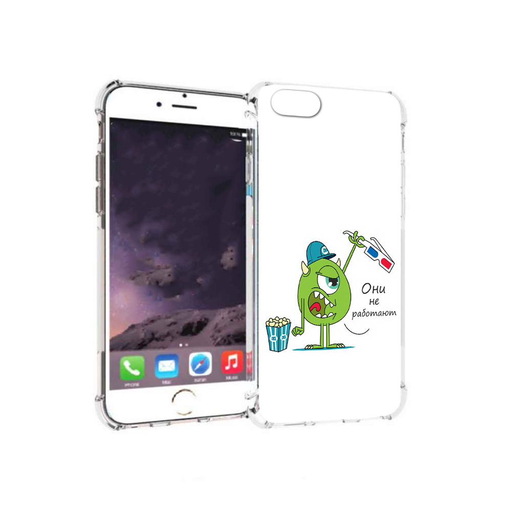 

Чехол MyPads Tocco для Apple iPhone 6 Очки не работают (PT54043.605.129), Прозрачный, Tocco