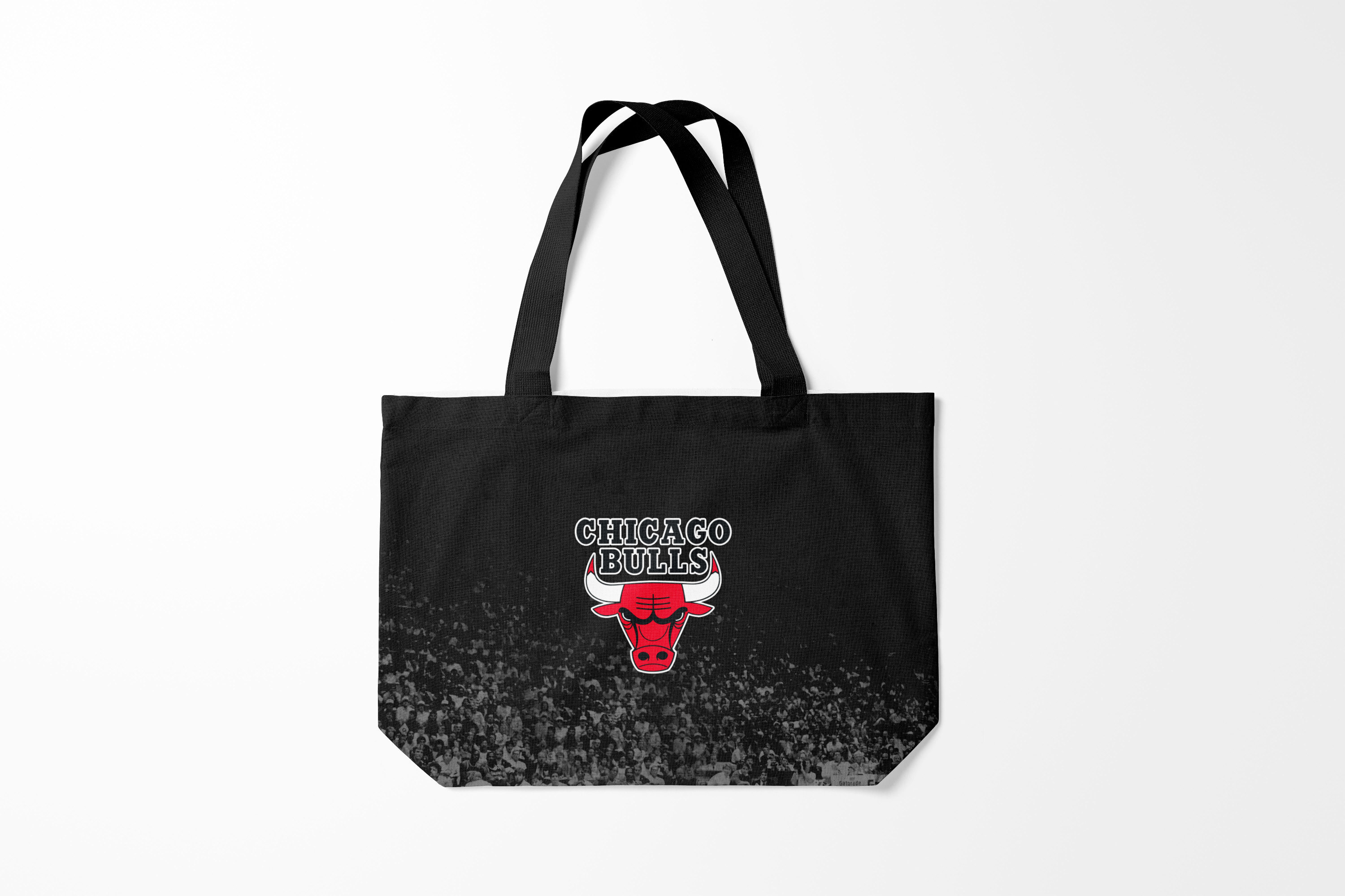 

Сумка шoппер унисекс Burnettie NBA CHICAGO BULLS, черный, NBA CHICAGO BULLS