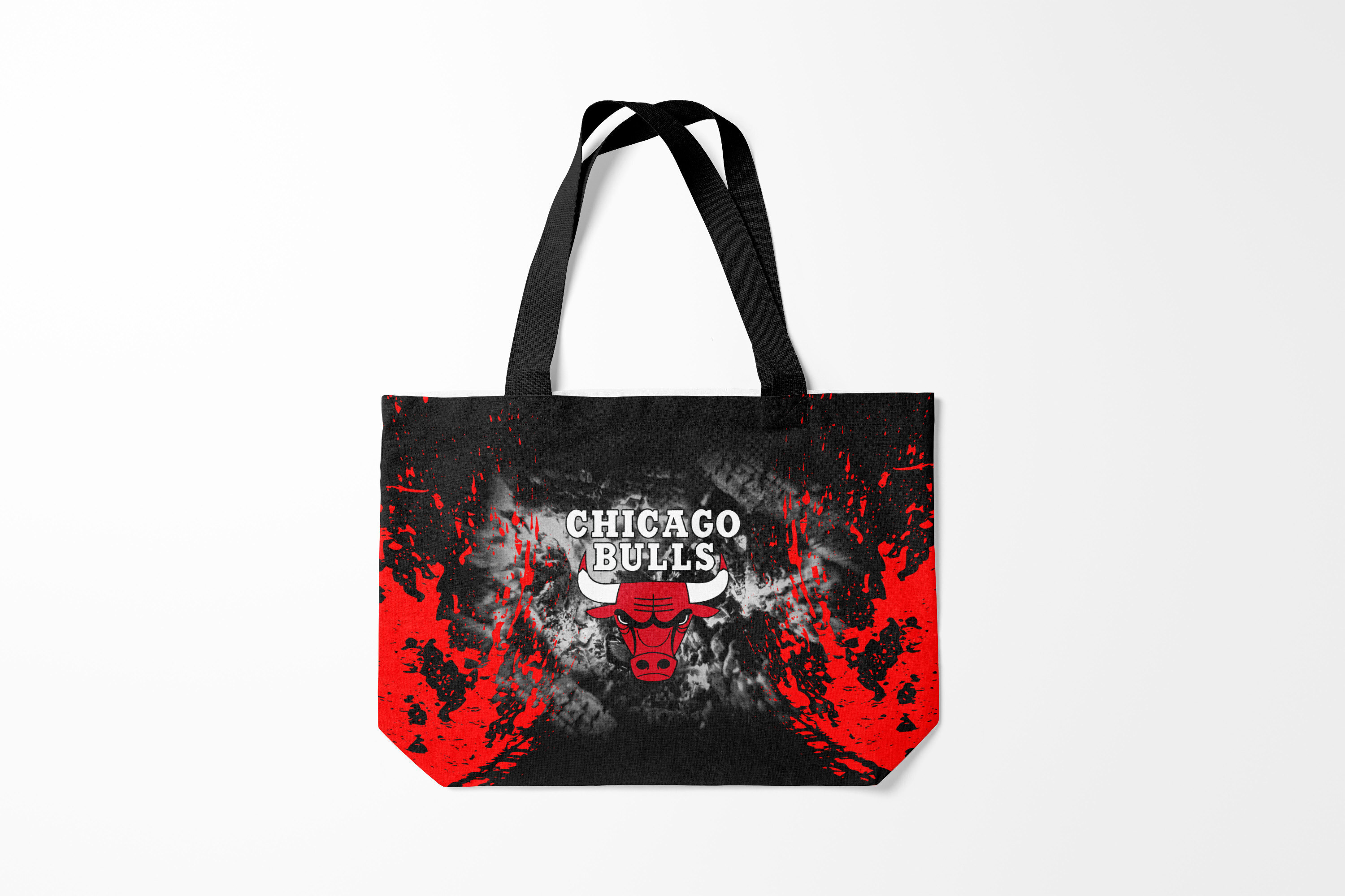 

Сумка шoппер унисекс Burnettie NBA CHICAGO BULLS, черный, NBA CHICAGO BULLS