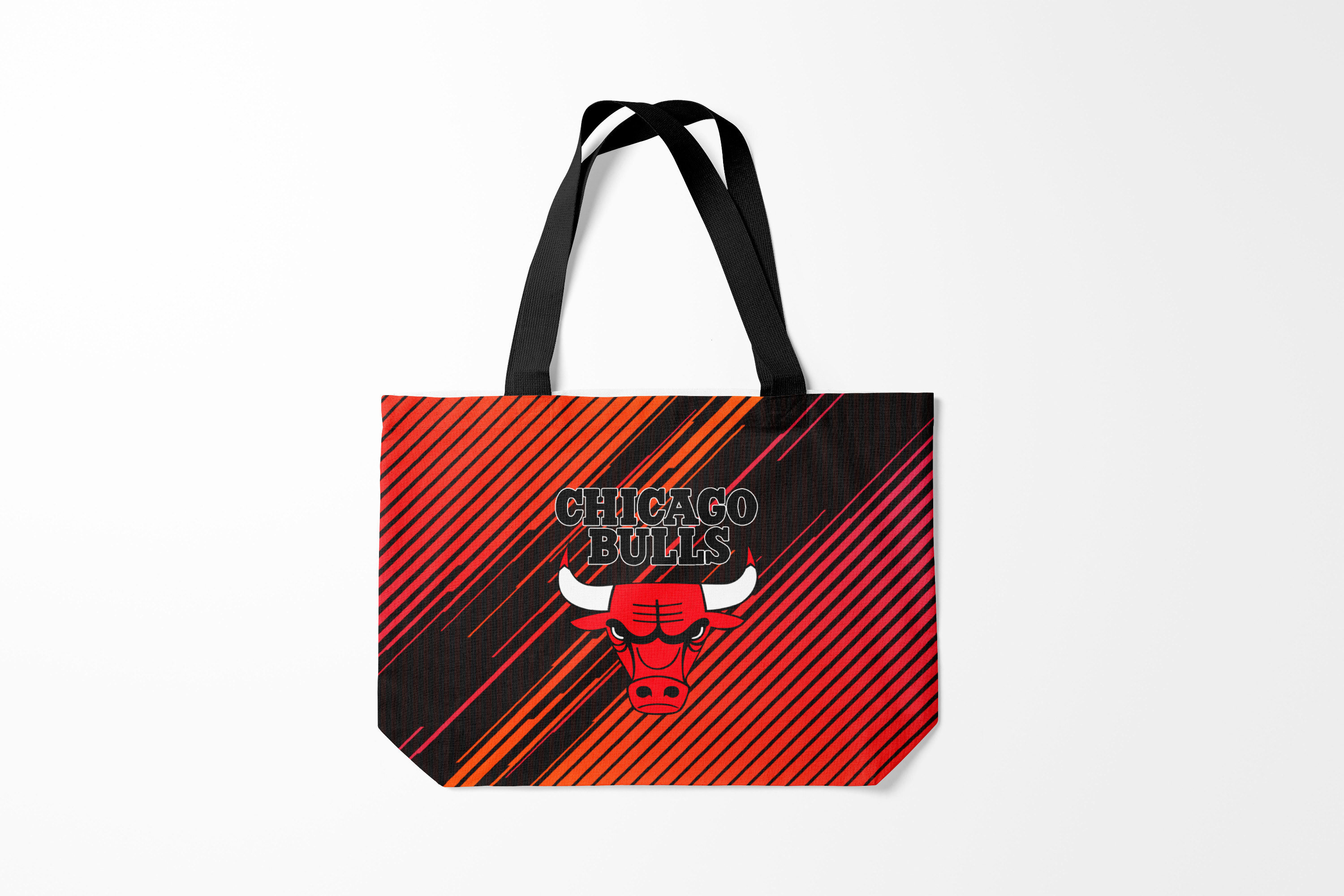 

Сумка шoппер унисекс Burnettie NBA Chicago Bulls, черный, NBA Chicago Bulls