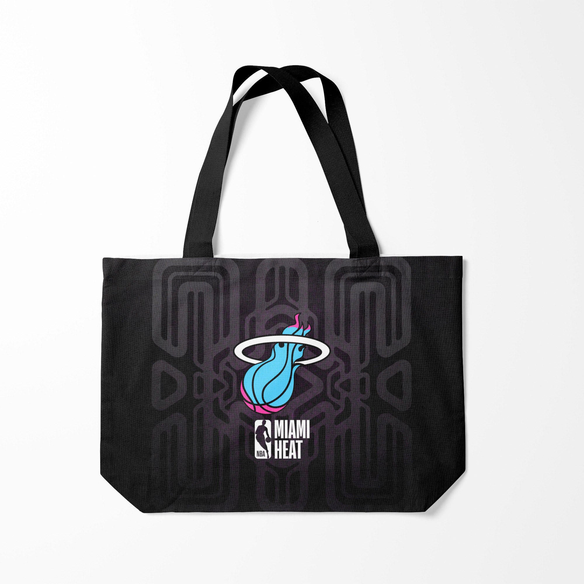 

Сумка шoппер унисекс Burnettie Miami Heat 3, черный, Miami Heat 3